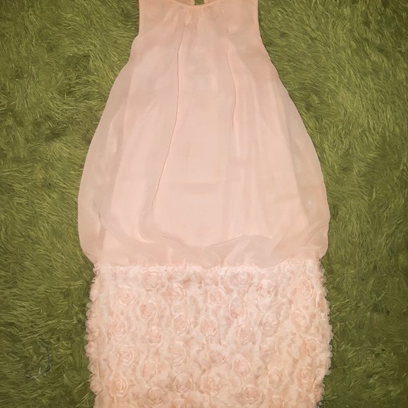 Adorable Pink Floral Dress - Picture 2 of 2